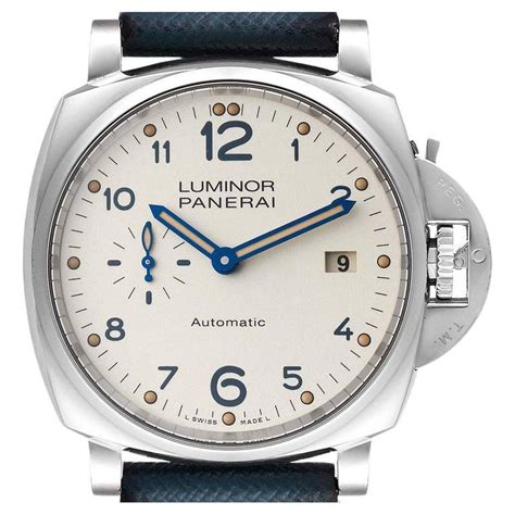 Panerai Luminor Due 3 Days 42mm Ivory Dial Mens 